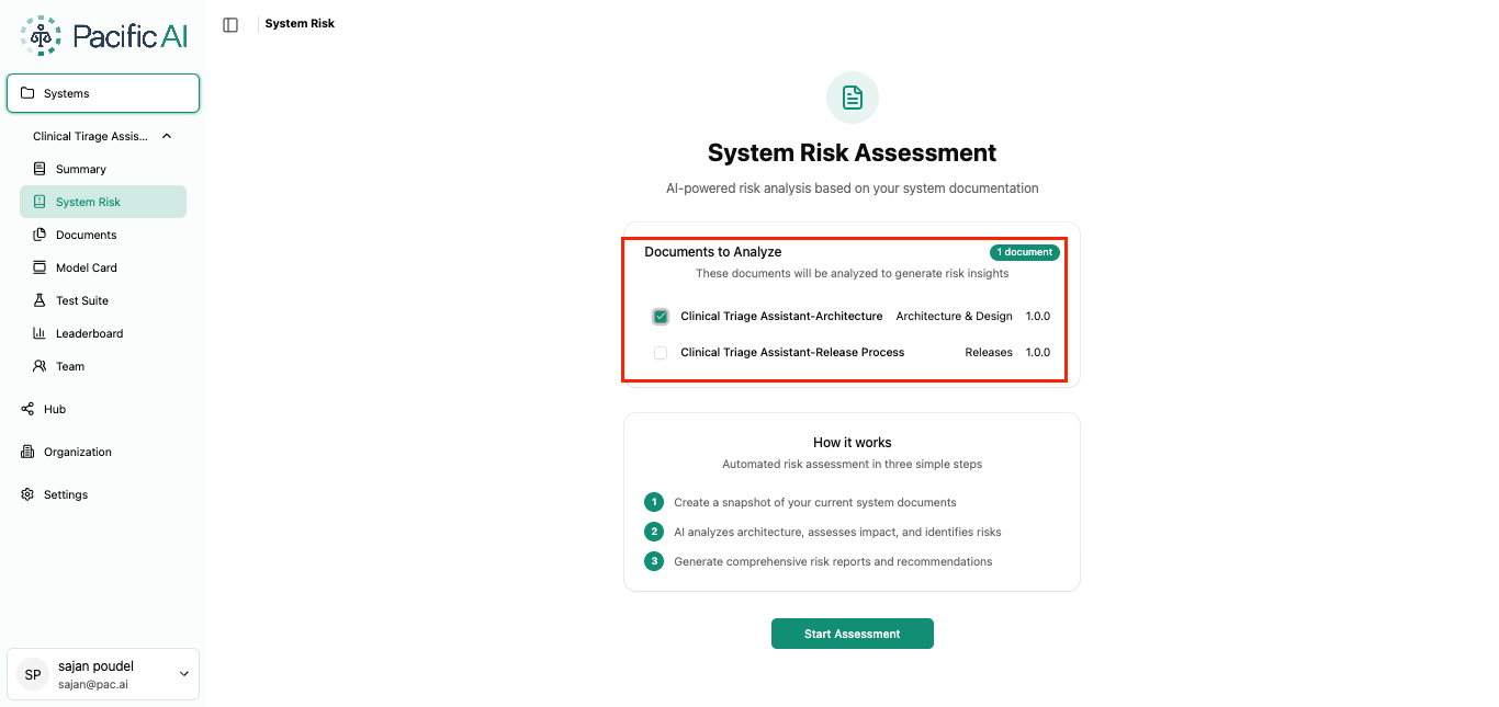 Initiate Risk Assessment
